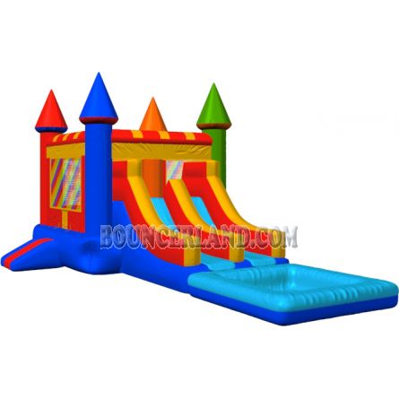 Inflatable Commercial Bouncy Combo 3077
