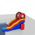 Commercial Inflatable Water Slide 2110